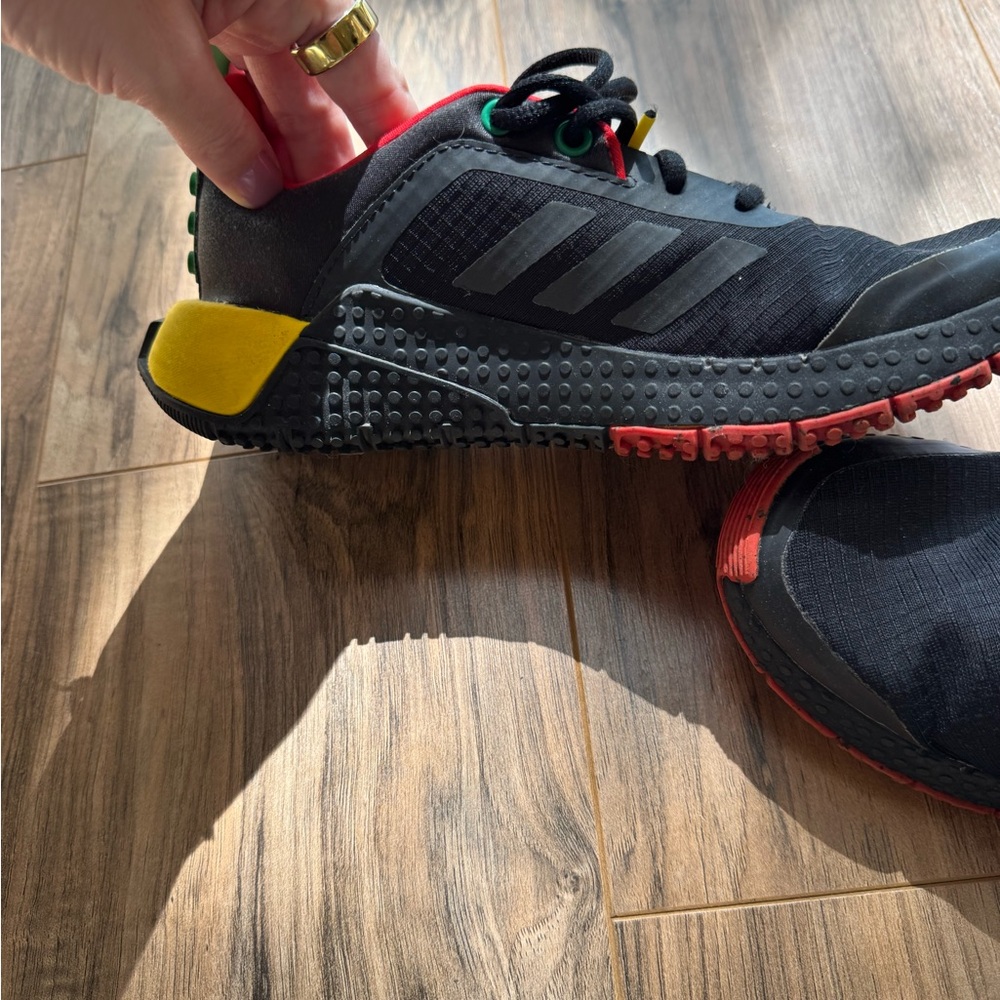 Adidas LEGO Kids Sneakers - Black, Red, and Yellow - Picture 5 of 6
